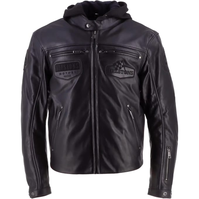Motor leren jas Helstons Rival