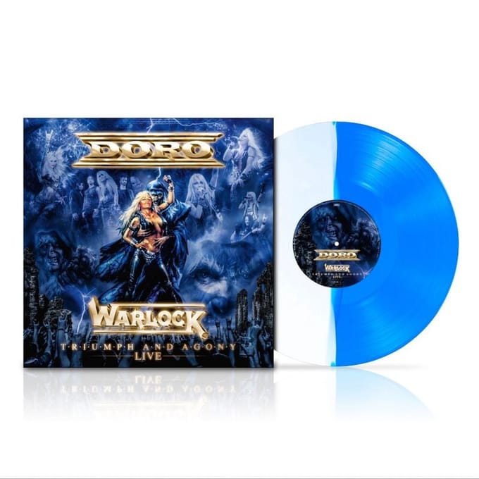 Doro LP - Warlock - Triumph and agony live - voor Geen - standaard