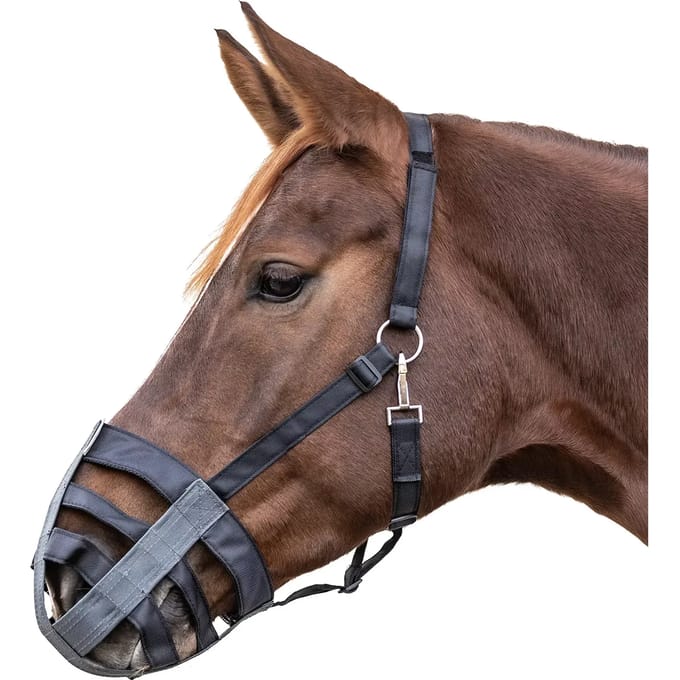 Textiele muilkorf voor pony Waldhausen