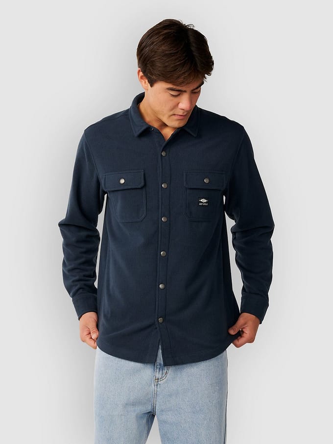 Rip Curl Sessions Polar Fleece Shirt Shirt blauw