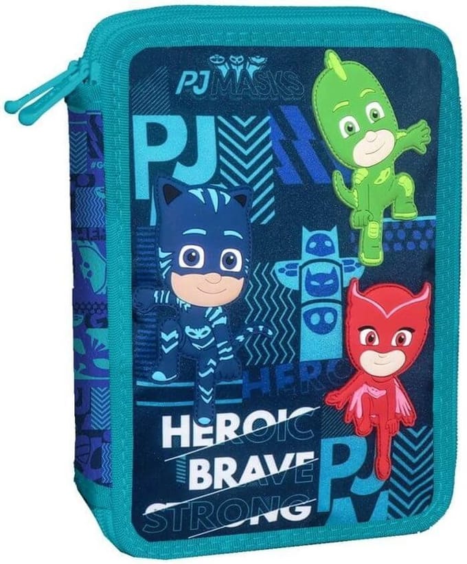 PJ Masks Gevuld Etui Heroic - 31 st. - Polyester