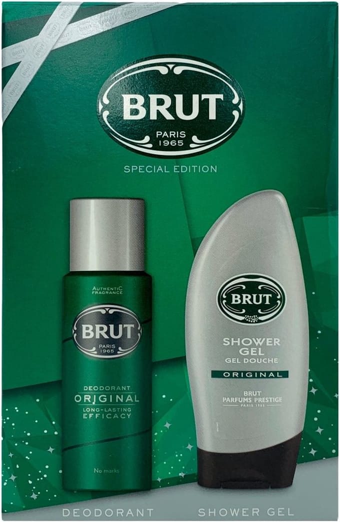 Brut Gift Set 200ml Deo & 250ml Shower Gel Original