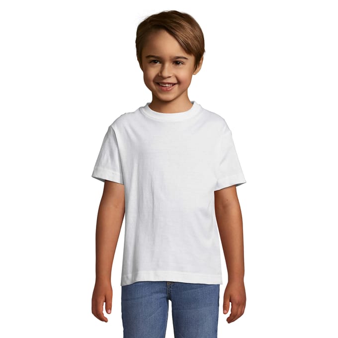 SOLS Kinderen/Kinderen Regent T-Shirt (Wit)