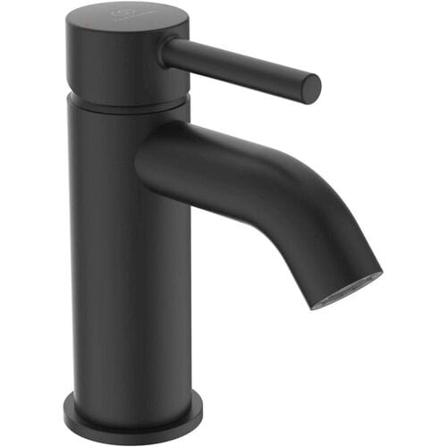 Ideal Standard CeraLine - Wastafelkraan met waste, zwart BC193XG