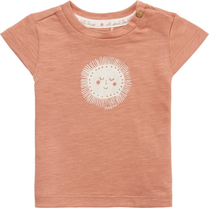Noppies Babykleding Meisjes Tshirt Nicollet Rose Dawn - 56