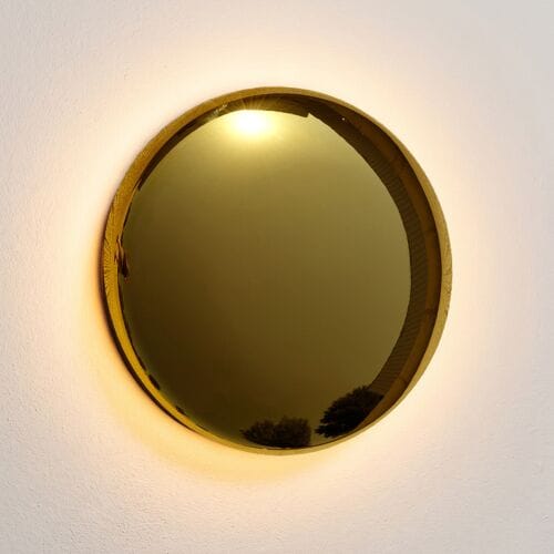 KS Verlichting - wandlamp - Auris - Goud - IP65 - 2700K - LED - buitenverlichting