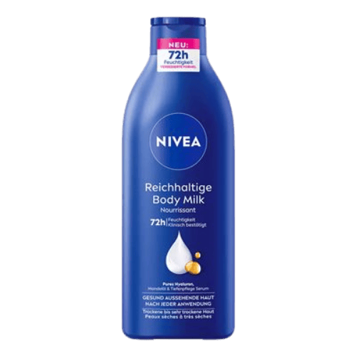 Nivea Rich Nourishing 72h Moisture Body Milk Lotion - 400 ml