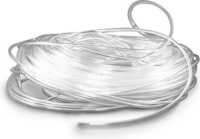 Hoortoestel slang 1 meter transparant