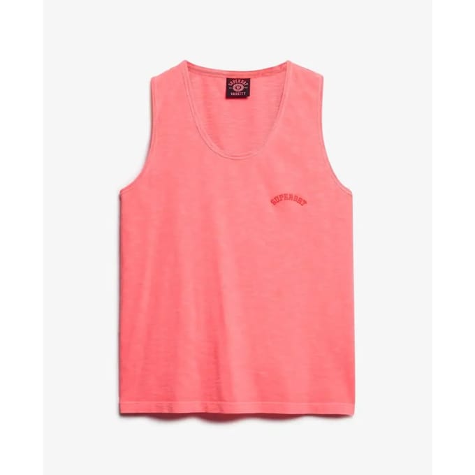 Superdry - Essential Logo garment-dye hemdtopje - Dames - Vesten