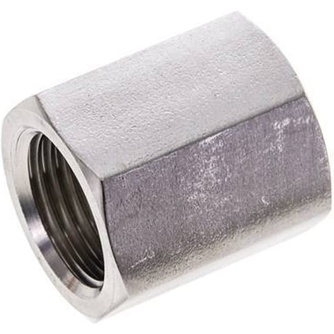 G 1/2'' RVS Sok 225 Bar - Hydrauliek - FL2S-F-ST-012G