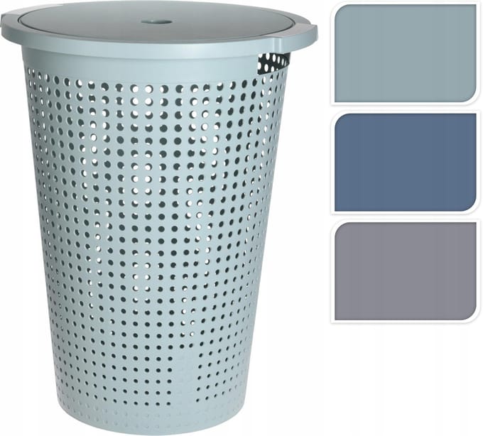 Koopman - Wasmand - 35L - Kunststof - Met deksel