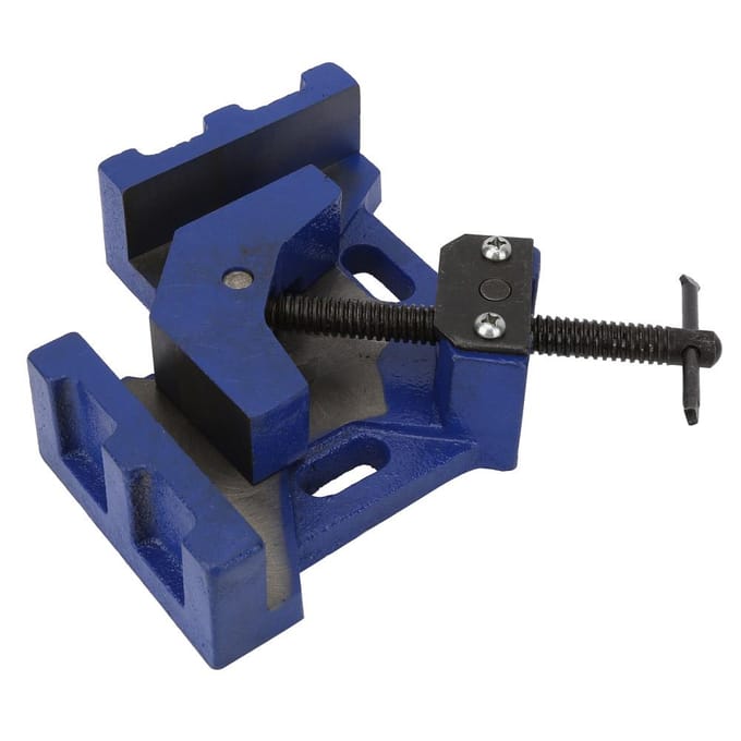 4  90 Graden Rechte Hoek Klem Heavy Duty Lasmal voor Hout Metaal Werk black