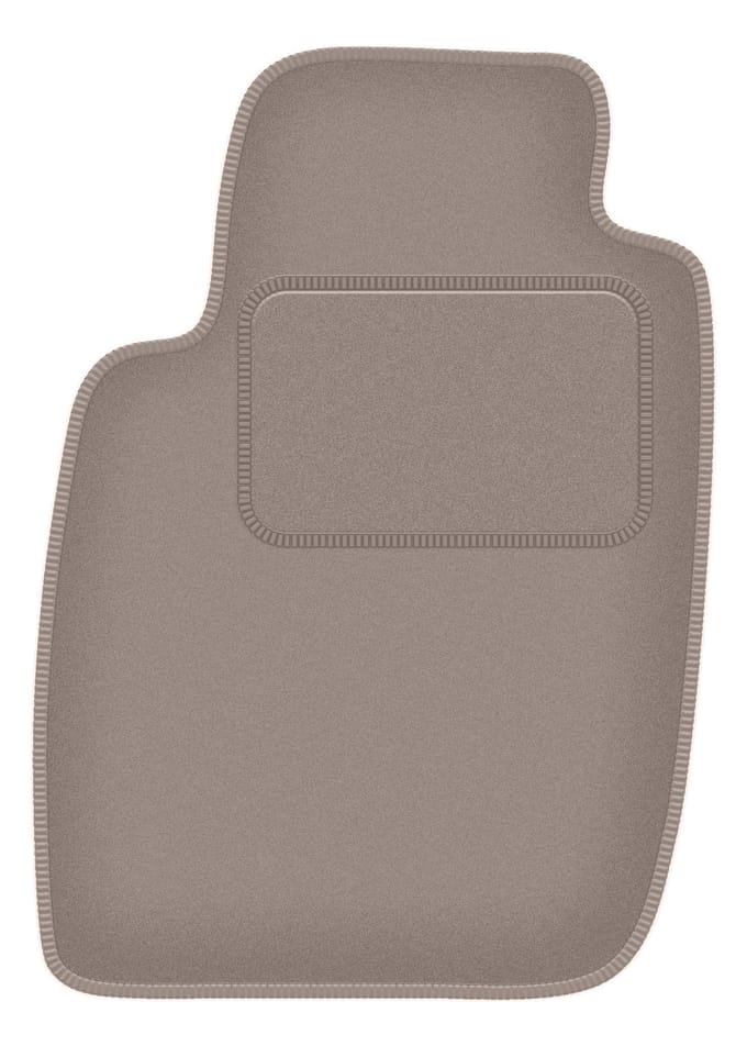 Beige bestuurdersmat voor: Toyota Starlet P9 hatchback (1996-1999)
