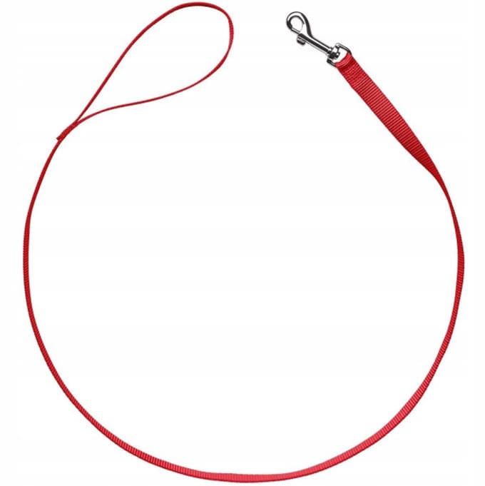 Hunter London Hondenlijn Rood 20/100 cm - Duurzaam Nylon