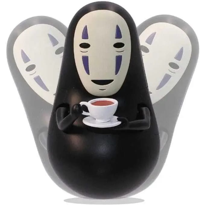 De reis van chihiro verzamelbaar beeldje Semic Chihiro Culbuto No Face's Coffe Time
