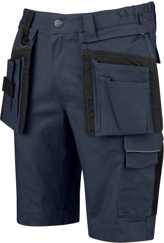 STØRVIK Thijs Stretch Korte Werkbroek Heren - Werkshort - Maat M - Donkerblauw