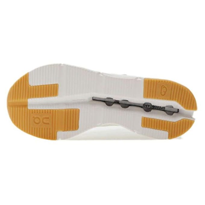 On Running Cloudnova Ongeverfd Wit (Dames) Dames Sneakers Gum 77.98486 37 white