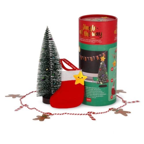Legami - Jingle All the Way Christmas Desk Decoration Kit