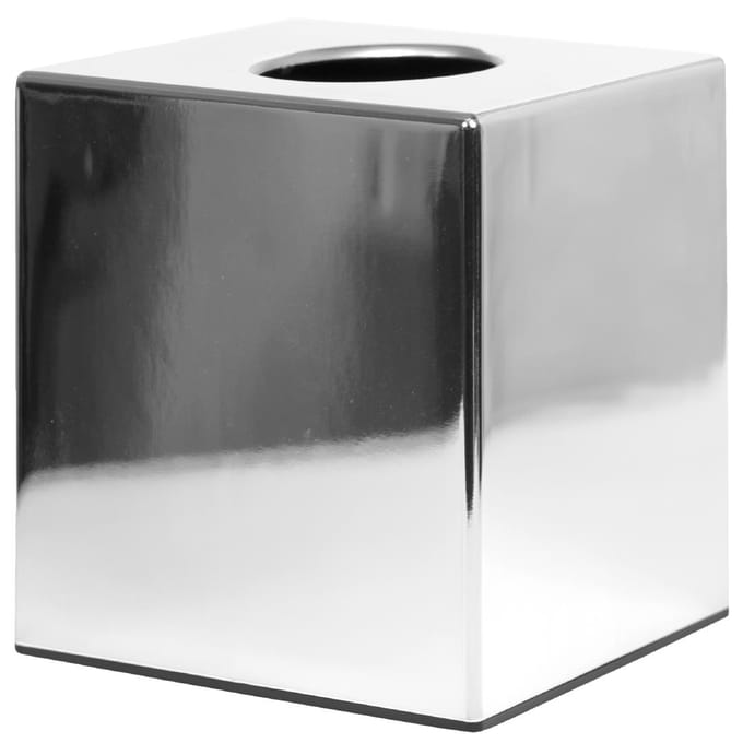 Bolero Verchroomde Vierkante Tissue Box CC493