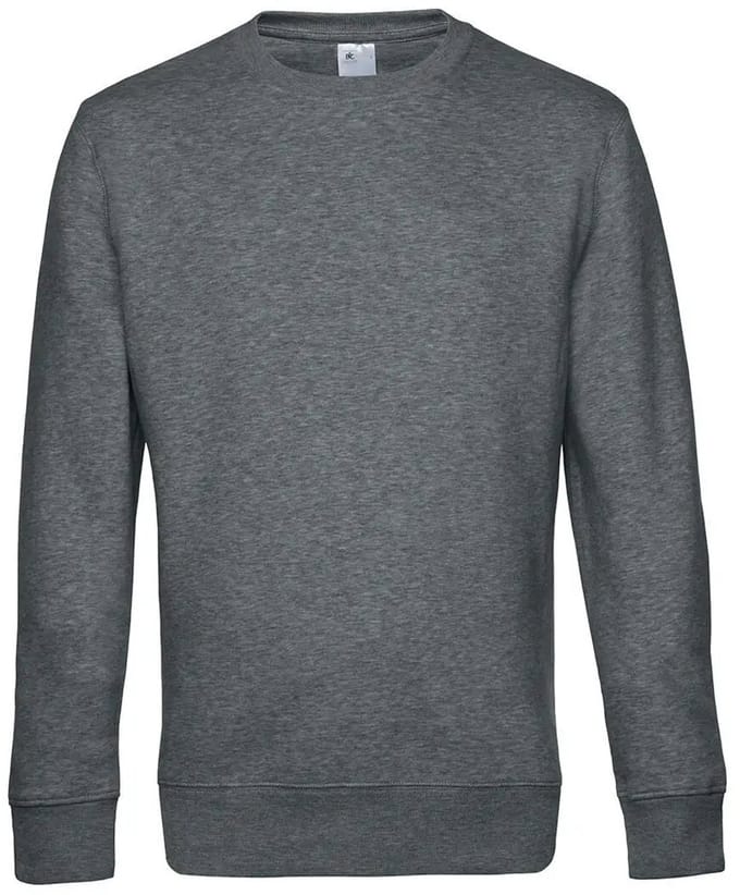 Sweater met ronde hals B&C King
