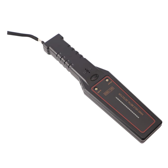 Metaaldetector Hoge Nauwkeurigheid Handheld Draagbaar Muurzoeker Zoekgereedschap Accessoires voor Fabriek black