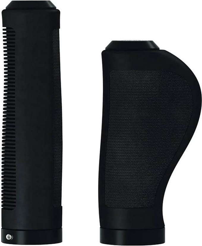 Brooks Ergonomische Handvatten Rubber Grips 100/130 Zwart