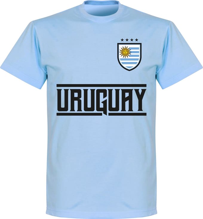 Uruguay Team T-Shirt - Lichtblauw - XL