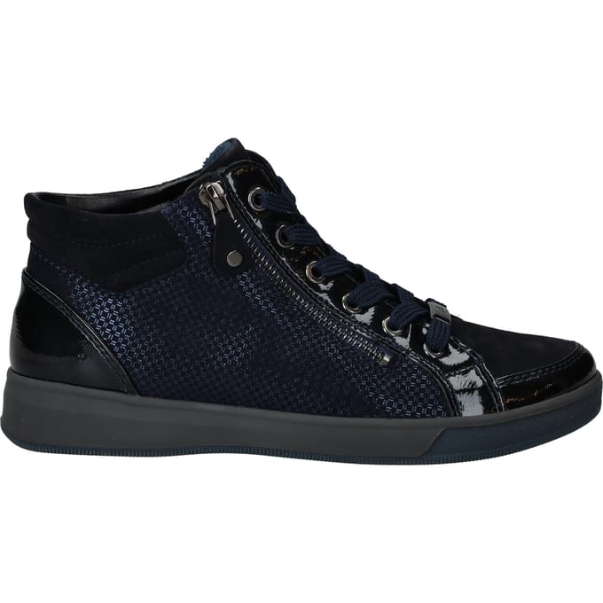 Ara OM-ST-HIGH-SOFT Veterschoenen - Dames - Blauw - Maat:38½