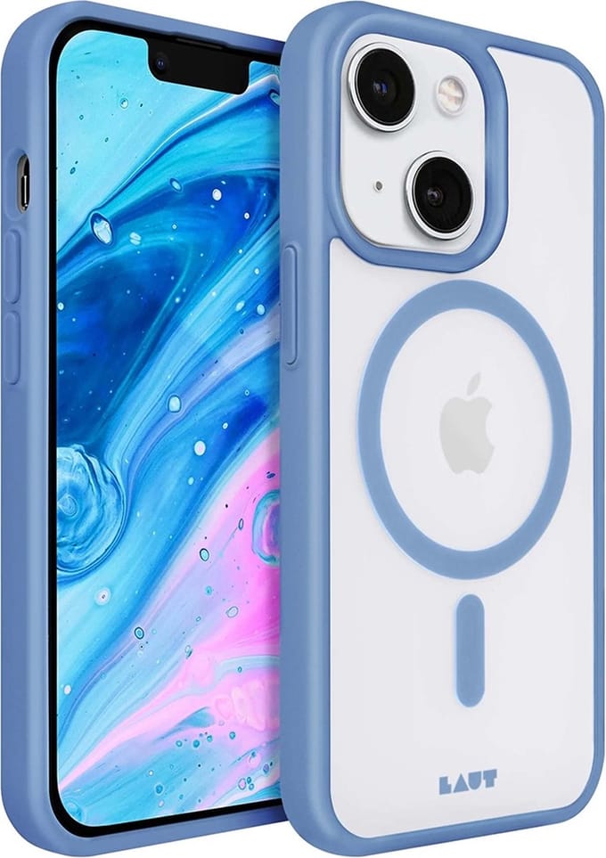 Laut Huex Protect hoesje geschikt voor iPhone 14 Plus - blauw