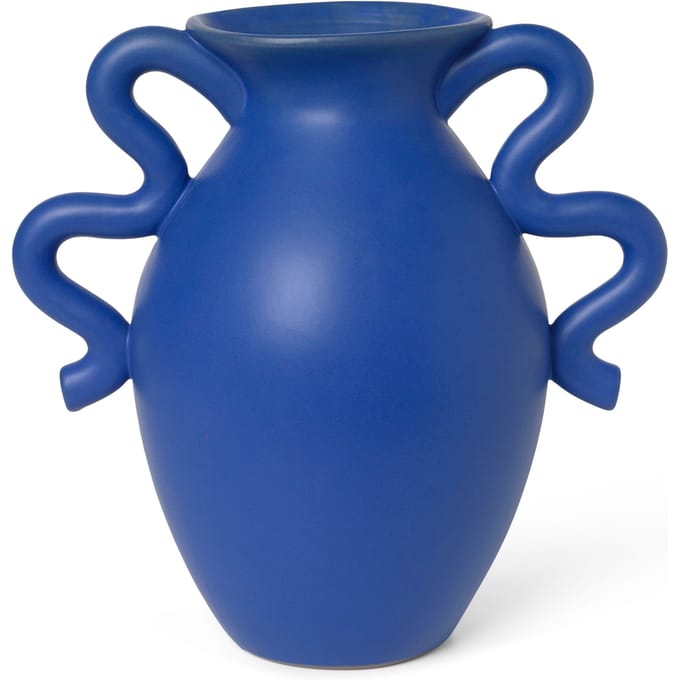 Ferm Living Verso Tafelvaas  - blauw