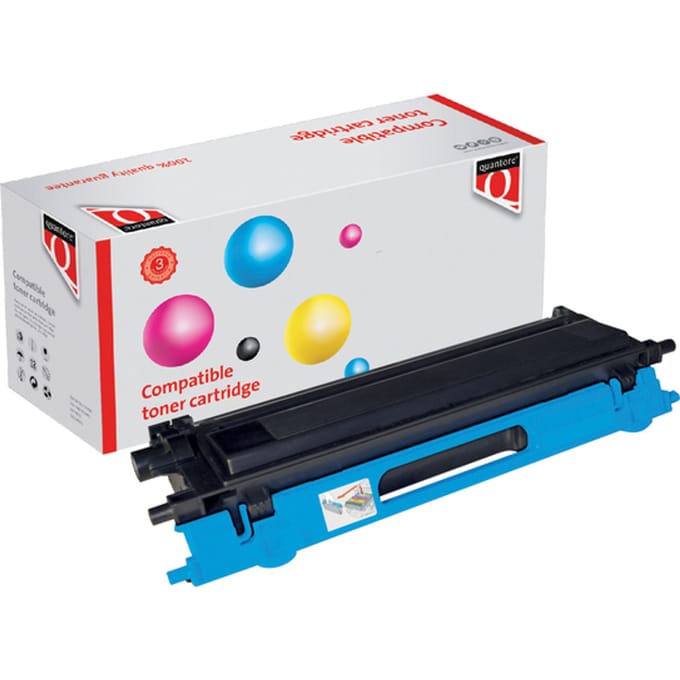 Toner Quantore alternatief tbv Brother TN-135C blauw