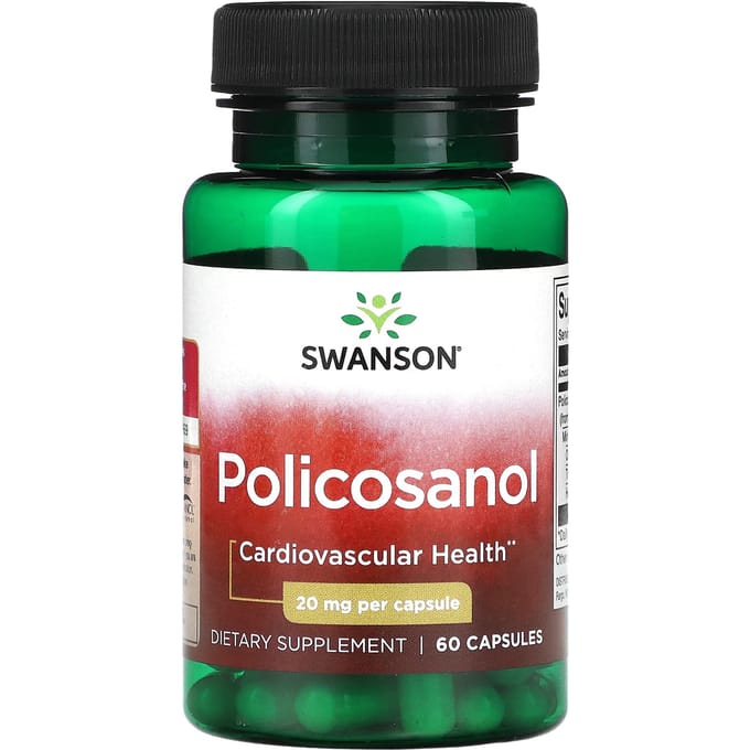 Policosanol, 20 mg, 60 capsules