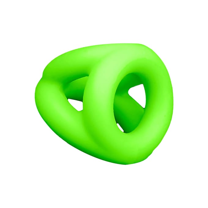 Shots - Ouch! Cockring & Balriem neon green