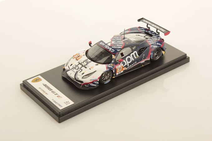1:43 Diecast-modelauto Ferrari 488 GTE EVO AF Corse #61 24H LeMans 2022 Looksmart.