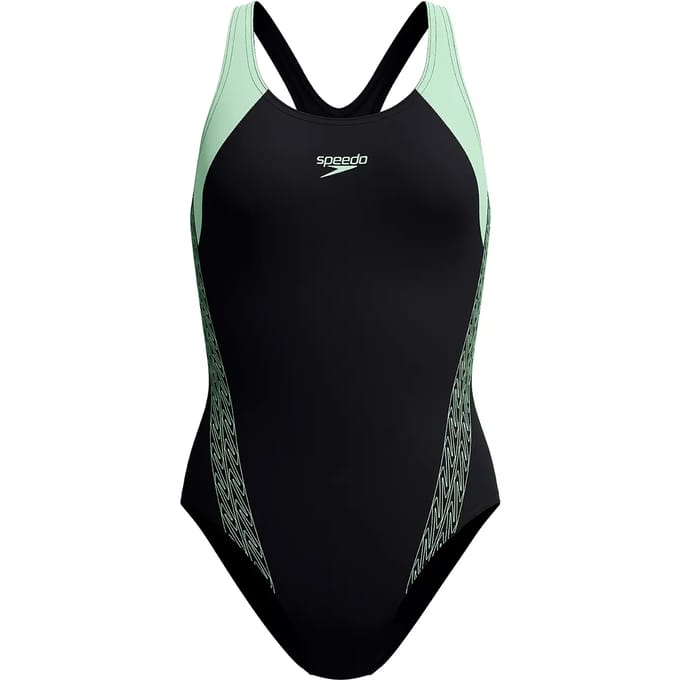 Dames zwempak uit 1 stuk Speedo End+ H-Boom