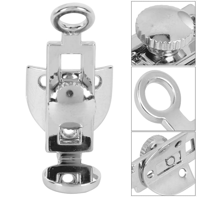 Klarinet Duim Zilveren Steun Draagbare Verstelbare Armsteun Muziekinstrument Accessoires gray