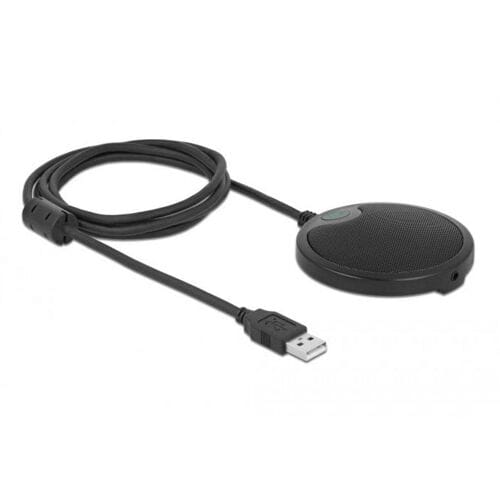 Hand USB-microfoon Delock 20672 Zendmethode:USB, Kabelgebonden