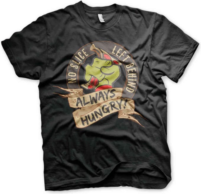 Teenage Mutant Ninja Turtles Unisex Tshirt -4XL- No Slice Left Behind Zwart