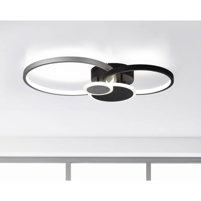 JUST LIGHT. GmbH Papilon LED plafondlamp, 58x48cm