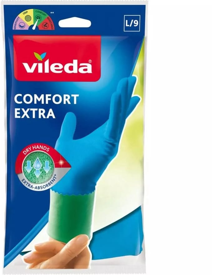 Vileda Handschoen - Comfort & Care Large
