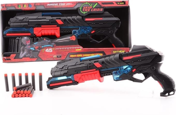 Serve & Protect pistool groot 50 cm met