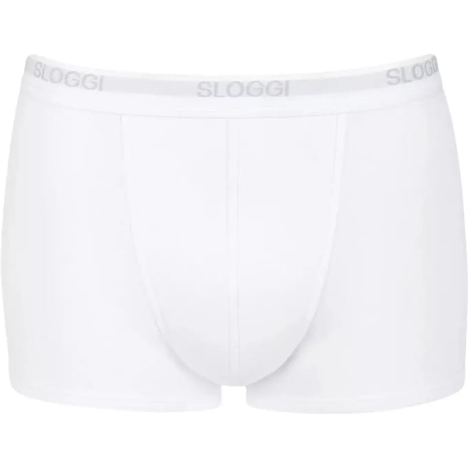 sloggi men Basic Heren Boxershort - 2-pack - Wit