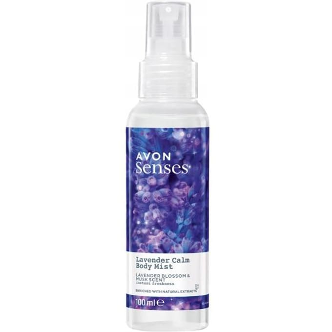 Avon Lavender Calm - Verfrissende Lichaamsmist - Subtiele Lavendelgeur - 100 ml