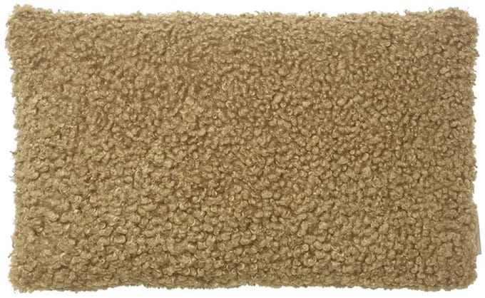 Blomus Teddy kussen gevuld 30x50cm tan