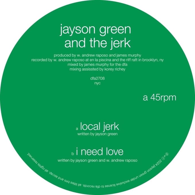 Jason Green & The Jerk - Local Jerk (12" Single)