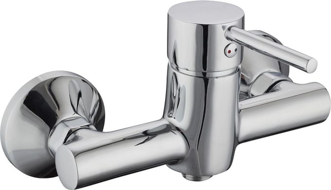 SCHÜTTE LAURANA Douchekraan - Mengkraan - 150 mm Hartafstand - Chroom