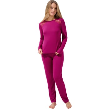 Pyjama-sets Lisca Pyjama broek top lange mouwen EVELYN