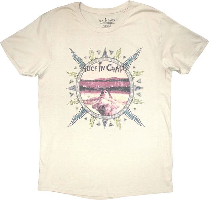 Alice In Chains - Dirt Heren T-shirt - S - Creme