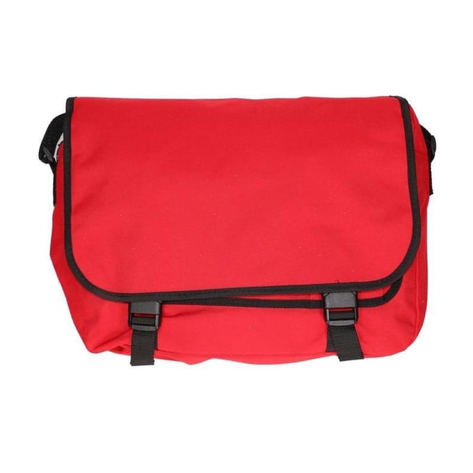 Messenger aktetas met schouderband  Rood