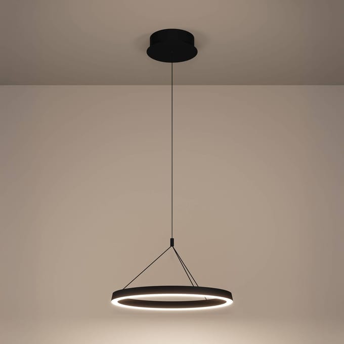 Stars of Light LED hanglamp Canyamel zwart Ø 55 cm CCT